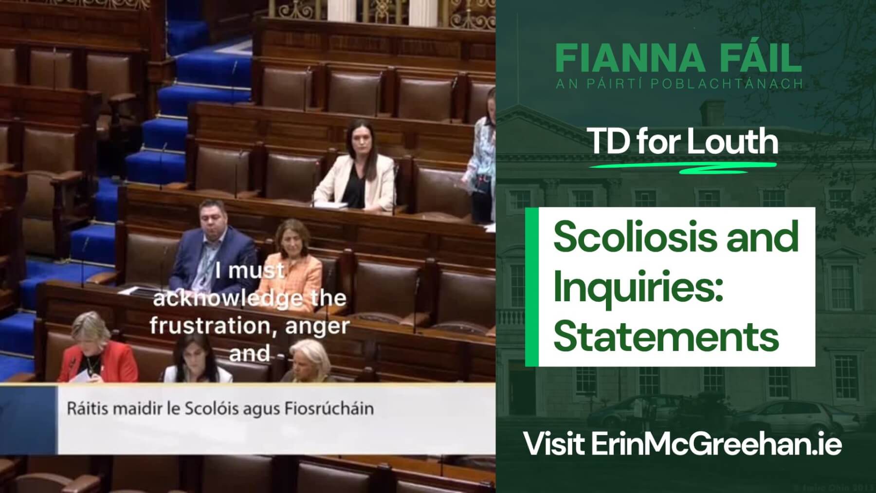 Scoliosis and Inquiries: Statements