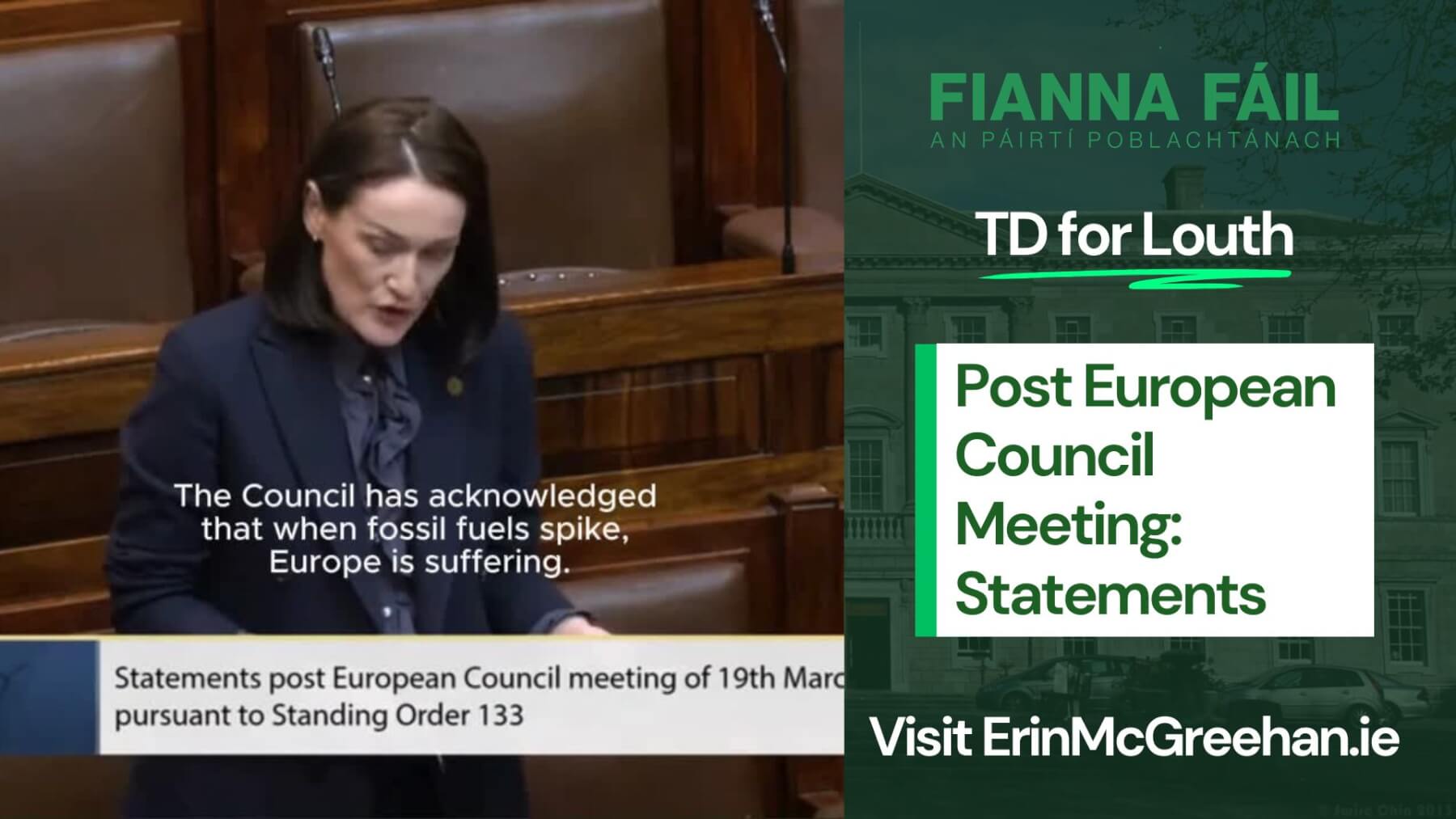 Post European Council Meeting: Statements