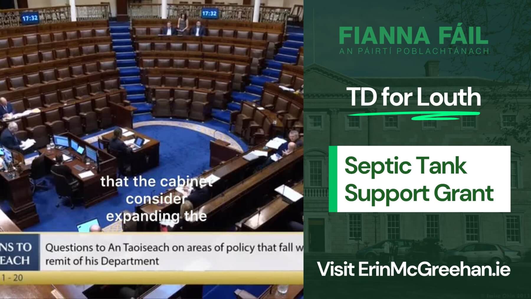Septic Tank Support Grant